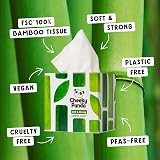 The Cheeky Panda Bamboo Facial T tissues Cube Box 56 Tissues view 4