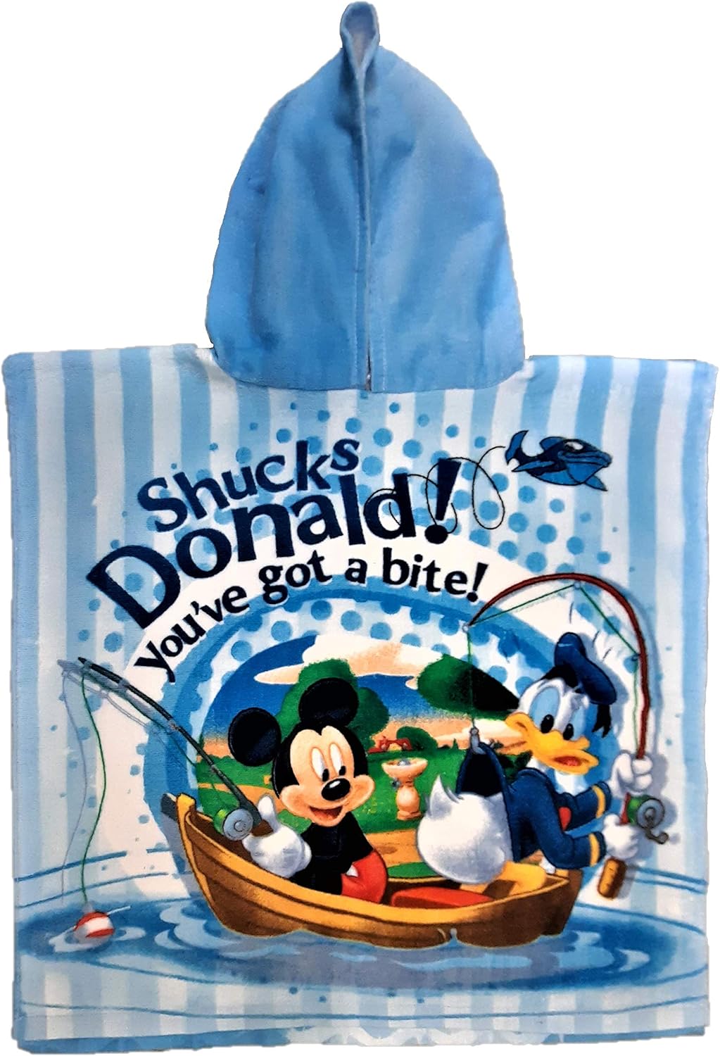 mickey mouse poncho towel