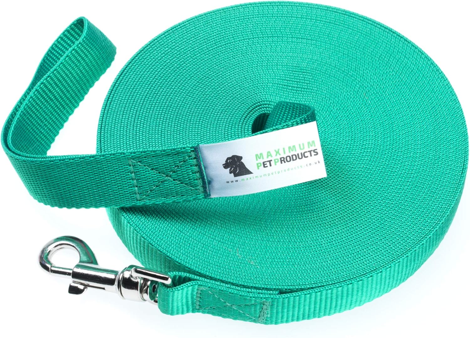 Maximum Pet Products Green Dog Training Lead 50ft/15m
