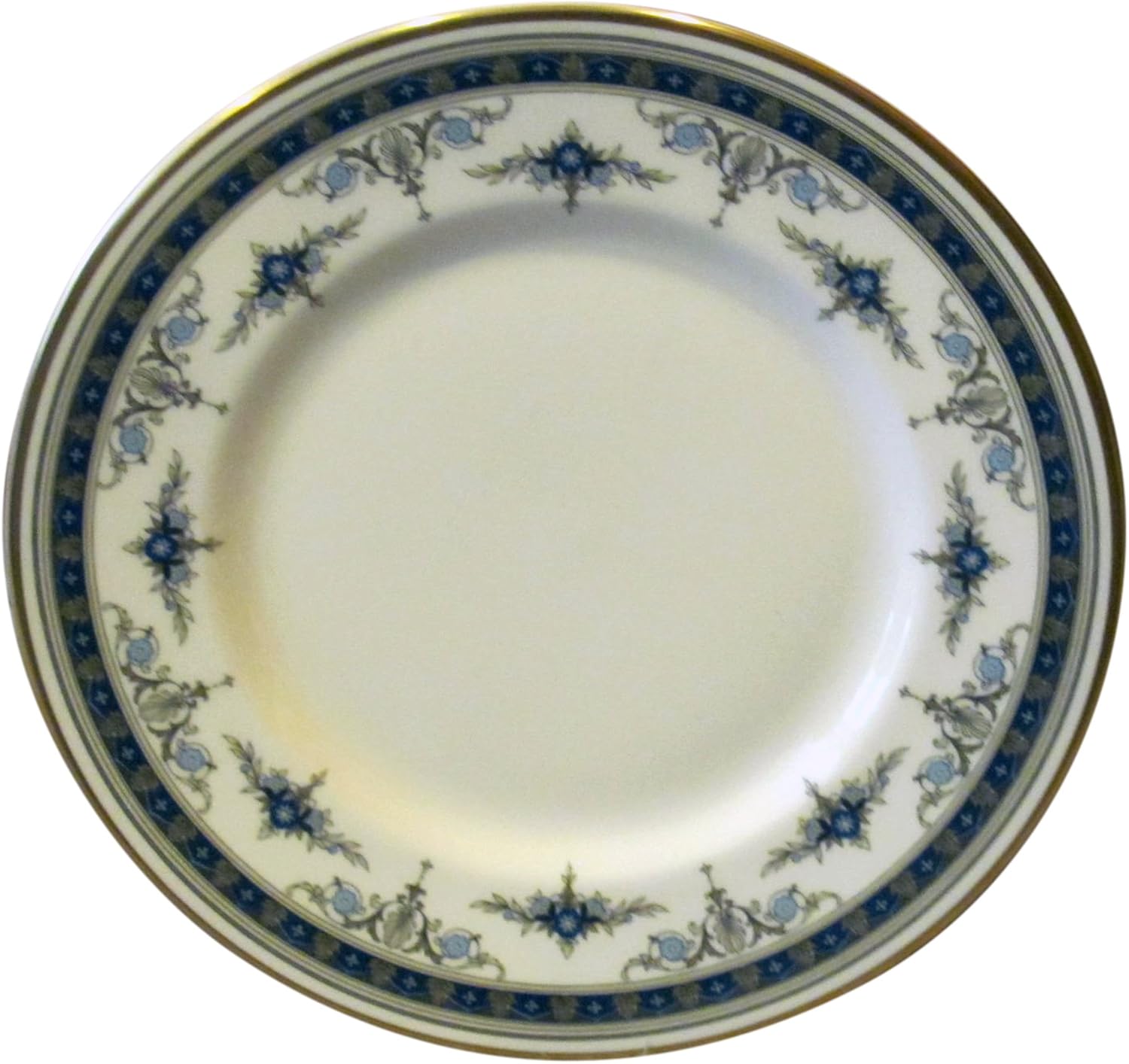 Minton Grasmere Fine Bone China Set of 12 Salad Plates, 8" Diameter