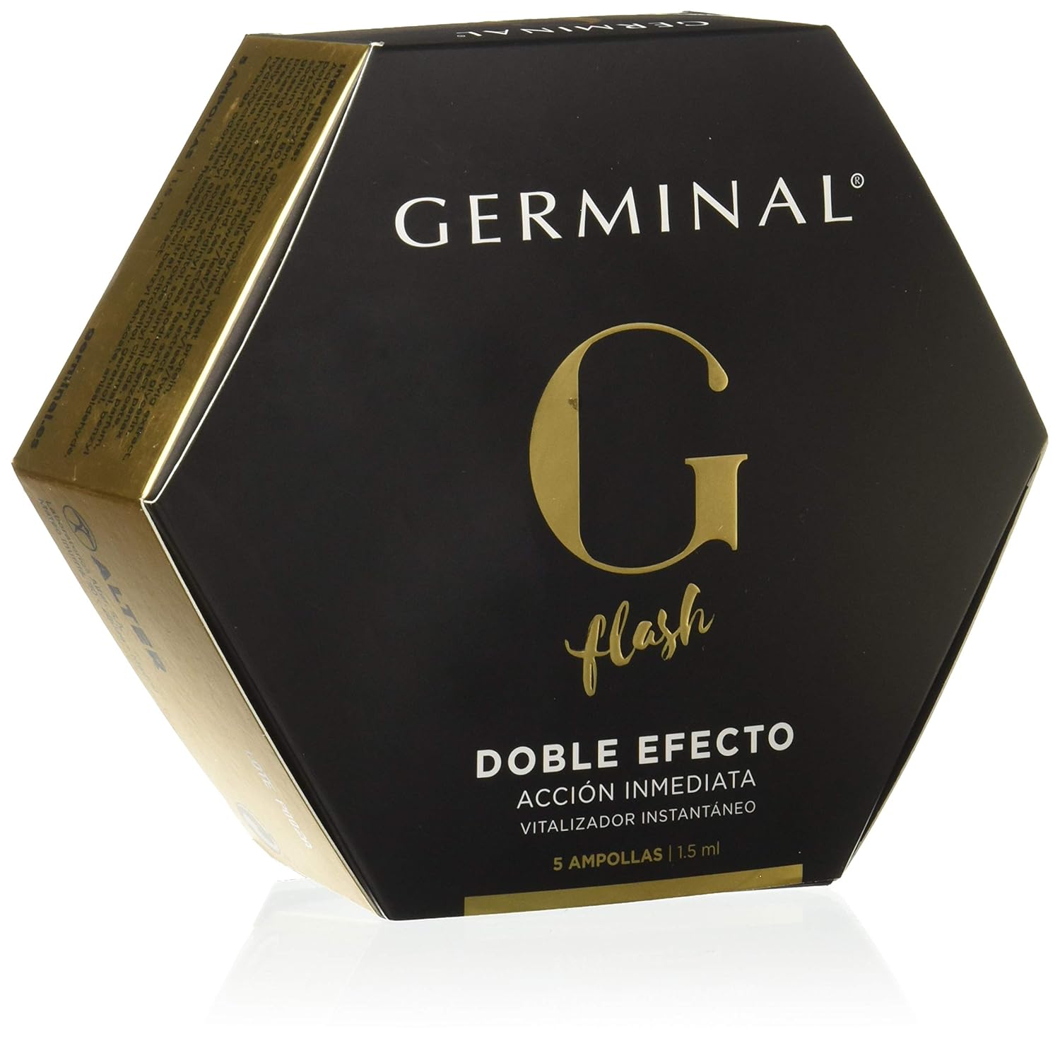 Germinal - Acción Inmediata Doble Efecto Flash, 5 unid x 1.5ml 