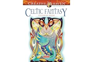 Creative Haven Celtic Fantasy Coloring Book: Color, Frame and Create Your Own Wall Art Decorations! Unicorns, Mermaids, Dragons and More! (Adult Coloring Books: World & Travel)