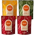 Brodo Classic Variety Pack with Collagen & Protein, Includes Organic Chicken, 100% Grass-Fed Beef, & Hearth Bone Broths for Sipping & Cooking, Nutrient-Dense & Slow-Simmered for Deep Flavor (4 x 25oz)