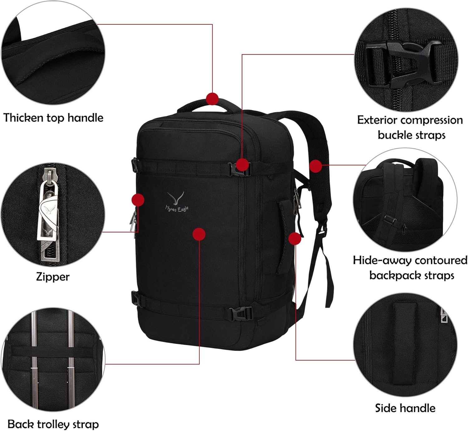 44l travel backpack
