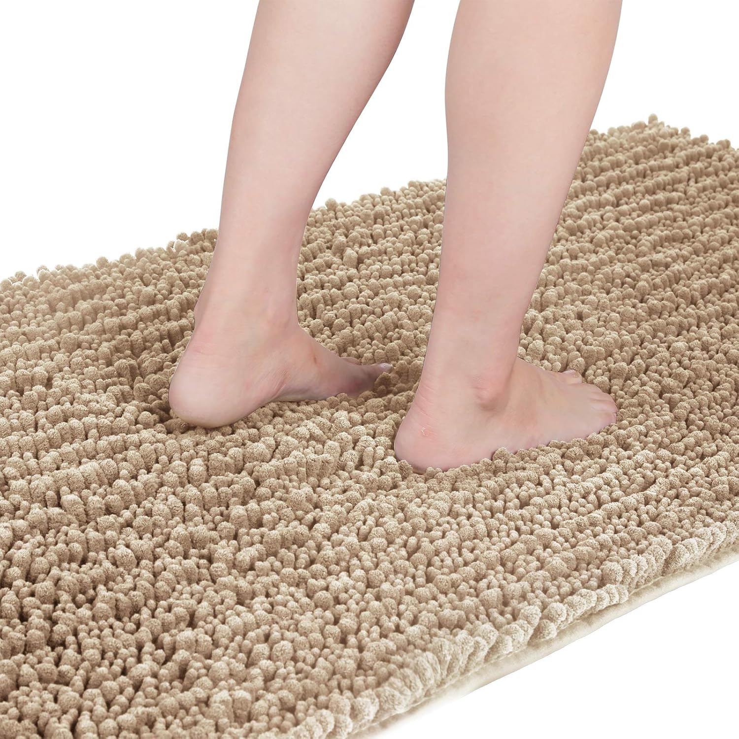 Yimobra Original Luxury Chenille Bath Mat, 36.2 x 24 Inches, Soft