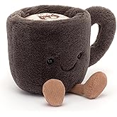 Jellycat Amuseables Coffee Cup Stuffed Toy, 5.5 inches - Drink Plush - Fun Gift Idea