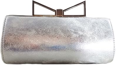 silver clutch amazon