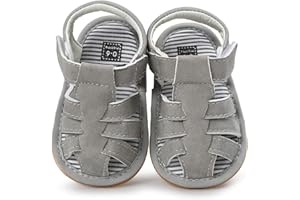 COKATE Baby Boys Girls Sandals Rubber Sole Outdoor First Walker Toddler Girls Boys Summer Shoes