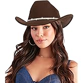 Women-Rhinestone-Western-Cowboy-Hats - Vintage-Wide-Brim-Cowgirls-Hat Bling-Diamond-Hat for Disco Music Party M/L
