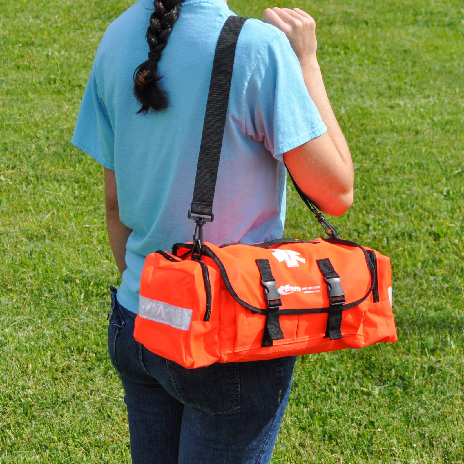 MFASCO First Aid Kit Complete Emergency Response Trauma Bag for