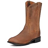 ARIAT Mens Heritage Roper Western Boot Distressed