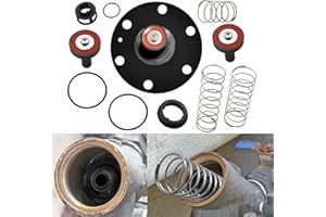 LUKYER 3/4"-1" Complete Repair Kit，Compatible with Wilkins Backflow Preventer 975XL, 975XL2