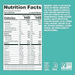 Ripple 32 oz Plant Based Milk 8g of Quality Sourced