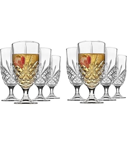 Lot De 4 Verres à Thé Glacé Waterford Lismore TALL – Cristal Vintage