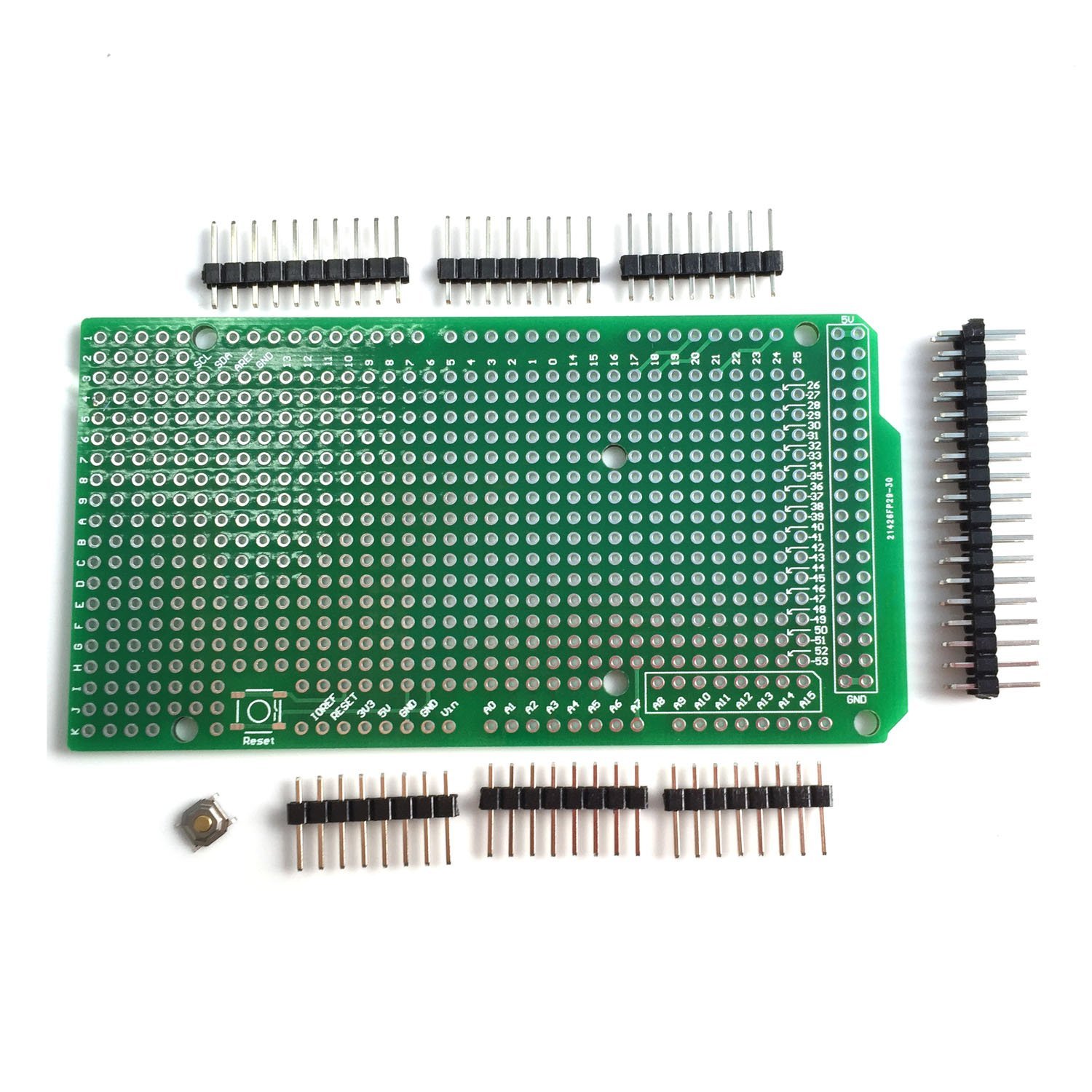WINGONEER Prototype PCB for Arduino MEGA 2560 R3 Shield Board DIY