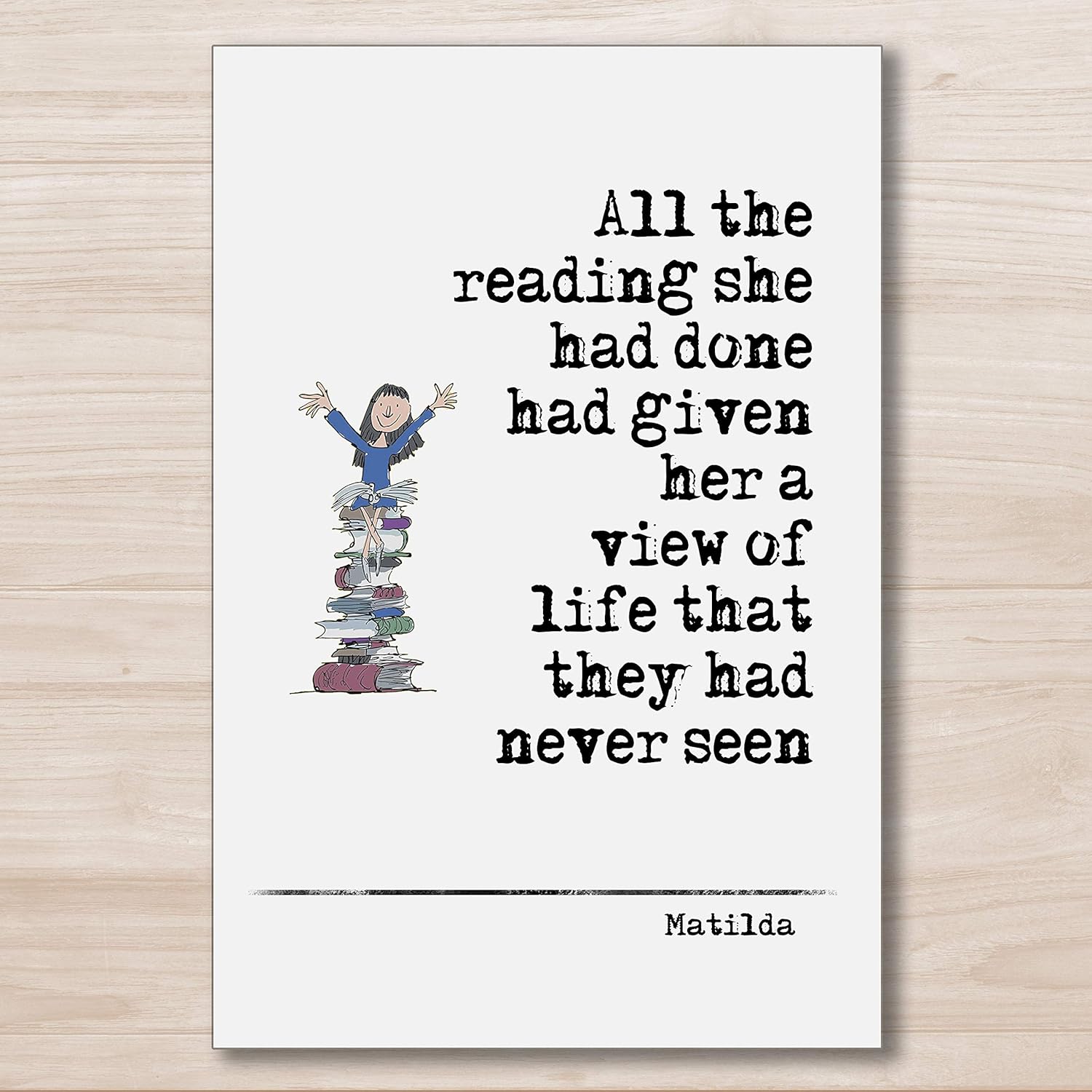 images Matilda Book Quotes With Page Numbers matilda roald dahl quote art