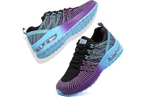 GoodValue Womens Running Shoes Lightweight Air Cushion Walking Shoes Tennis Shoes for Women Fashion Breathable Mesh Upper Sne