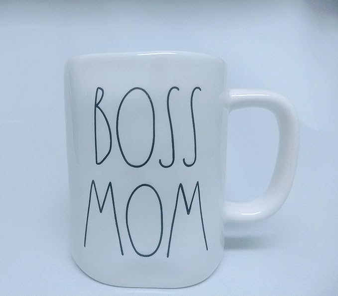 rae dunn boss mug