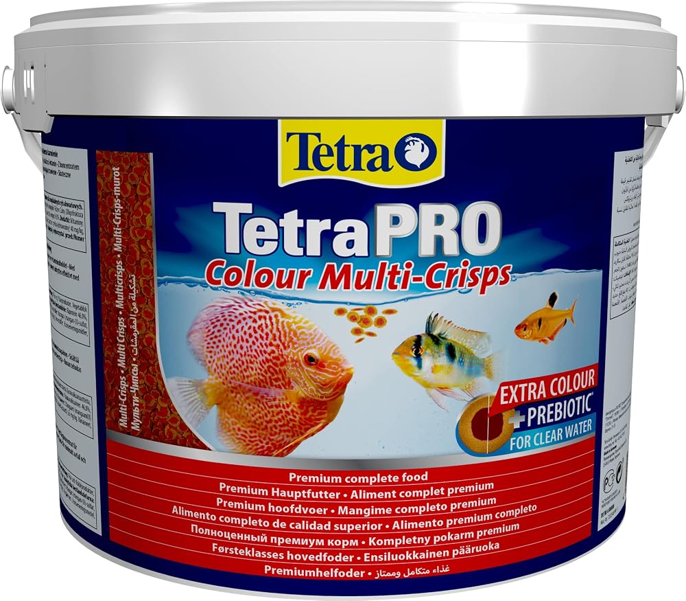 Tetra Pro Colour Multi-Crisps Premium Fish Food Colour Concentrate 10L