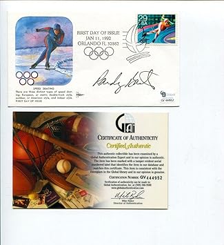Amazon Com Randy Barnes Olympic Gold Silver Shot Put Track