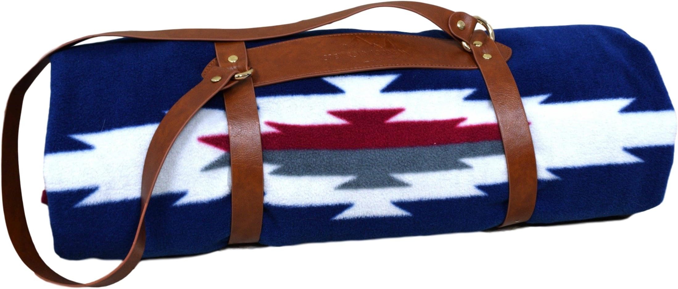 Open Road Goods Blanket with Waterproof Backing: Outdoor Blanket/Picnic Blanket/Camping Blanket/Stadium Blanket : Water-Resistant, Machine Washable & Folds into a Blanket Tote Bag
