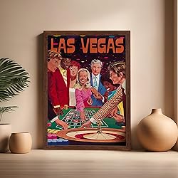 Poster Master Vintage Travel Poster - Retro Las