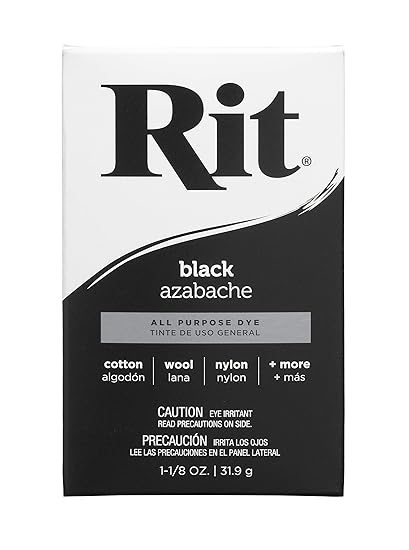 Rit Dye 40983 Rit Dye Pulver-Black