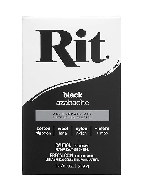 Rit Dye Nakoma Powdered Fabric Dye Black Amazon In Office Products