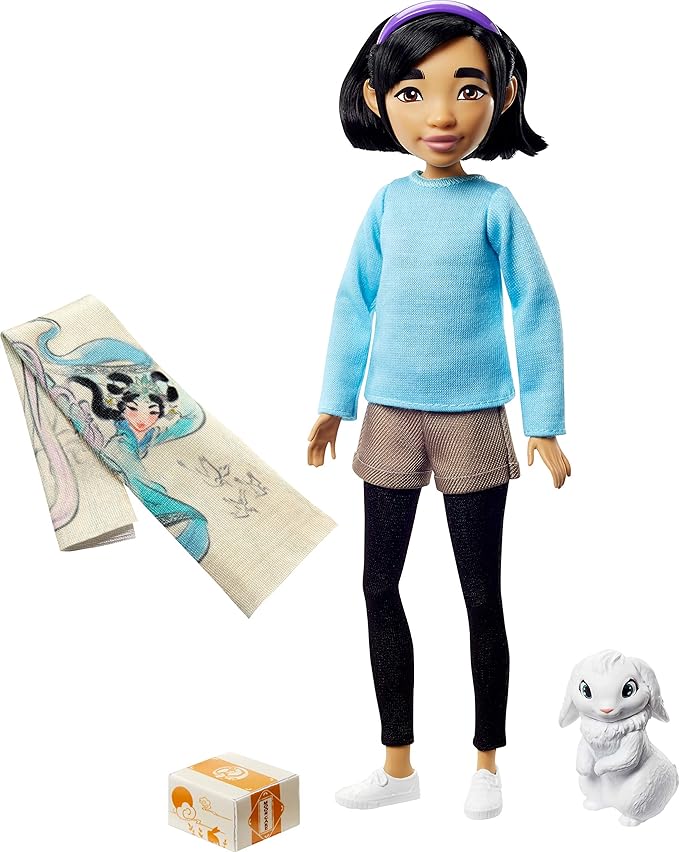 Mattel Over The Moon Fei Fei Bungee Doll Gnp74 Amazon Co Uk Toys Games