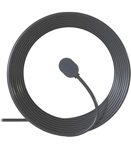 Amazon.com : Arlo Indoor Magnetic Charging Cable - 8 ft Certified Amazon.com : Arlo Indoor Magnetic Charging Cable - 8 ft Certified