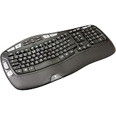 Logitech K350 Keyboard - Wireless Connectivity - RF - Black - USB Interface