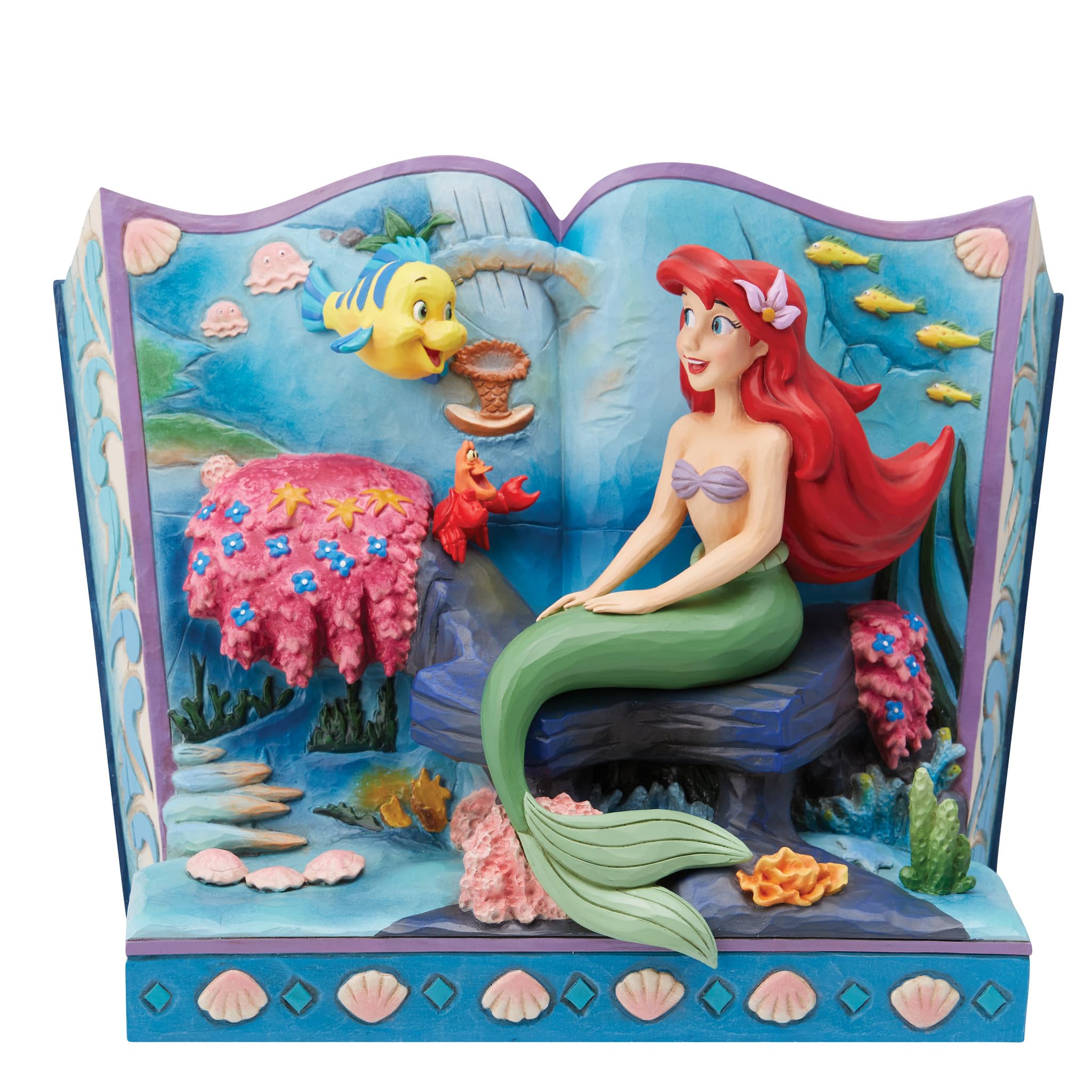 Enesco Jim Shore The Little Mermaid Storybook Figurine