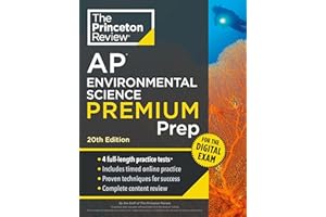 Princeton Review AP Environmental Science Premium Prep, 20th Edition: 4 Practice Tests + Digital Practice Online + Content Review (College Test Preparation)