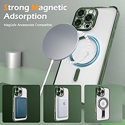 IAIYOXI Magnetic Clear Case for iPhone 16e with