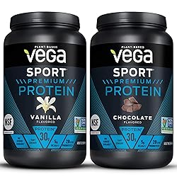 Vega Sport Premium Protein Powder Bundle, Chocolate