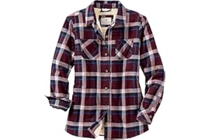 Legendary Whitetails Women's Sherpa Lined Flannel Shacket