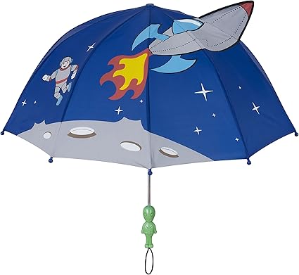 Kidorable Kids Space Umbrella, Blue 