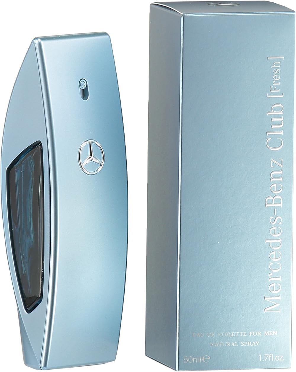 Mercedes-Benz Club Fresh Men EDT Spray 50ml - Aromatic Citrus Fragrance