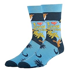 ooohyeah Men's Novelty Crew Socks, City State Gifts