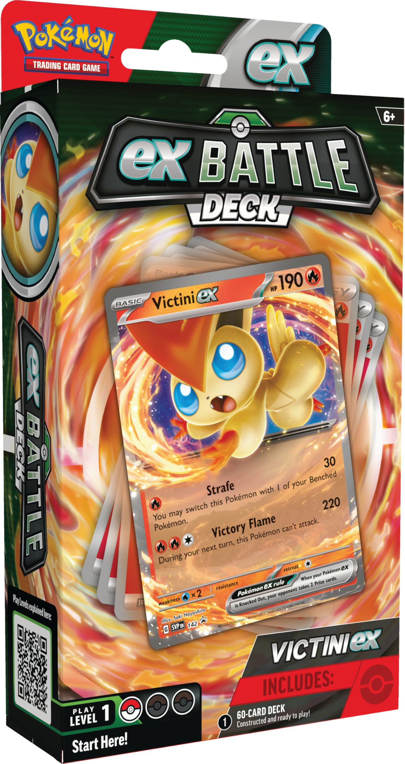 Pokémon TCG: Victini ex Battle Deck (Ready-to-Play 60-Card Deck) — image 1
