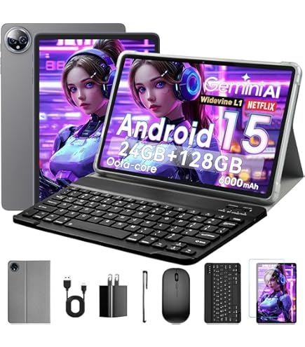 Amazon.com : Aobante 10 Inch Tablet, Android 15 with 24GB RAM +