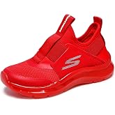 Skechers Boys Skech Fast Ice | Casual, Laceless Slip-On, Cushioned Insole, Lightweight, Translucent Outsole