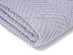 Chanasya Premium Textured Knit Throw Blanket with