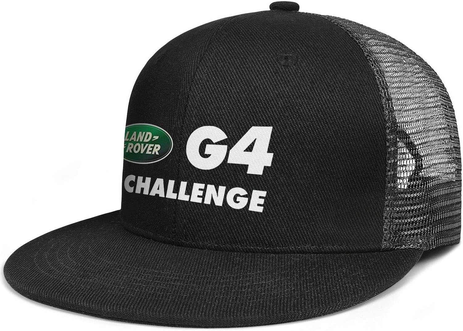 LYIN G4ChallengeLandRoverLogo Men Women Novelty Flat Brim Mesh Dad