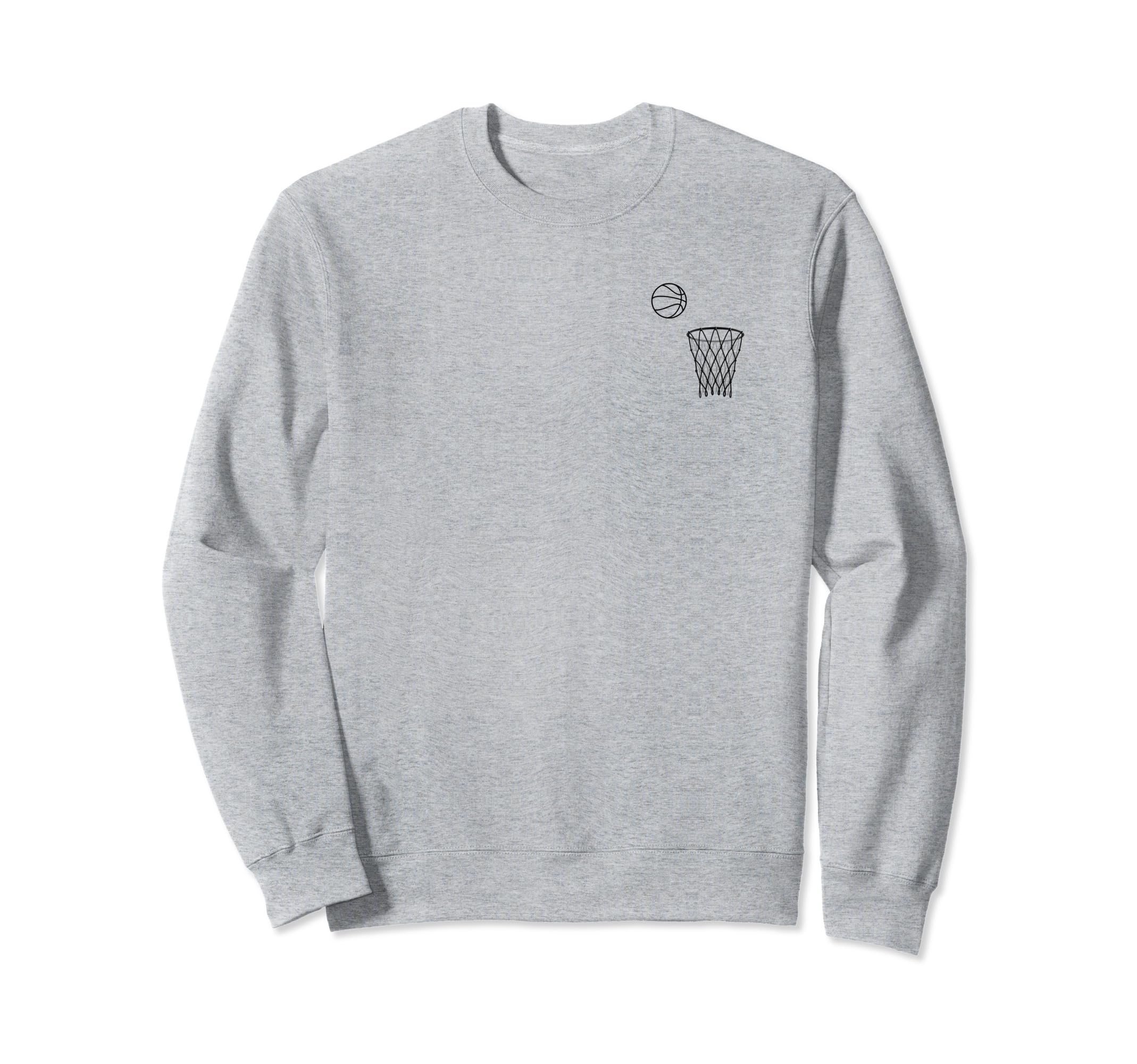 Minimalist Pocket Basketball For Men & Women #2 Sweatshirt
