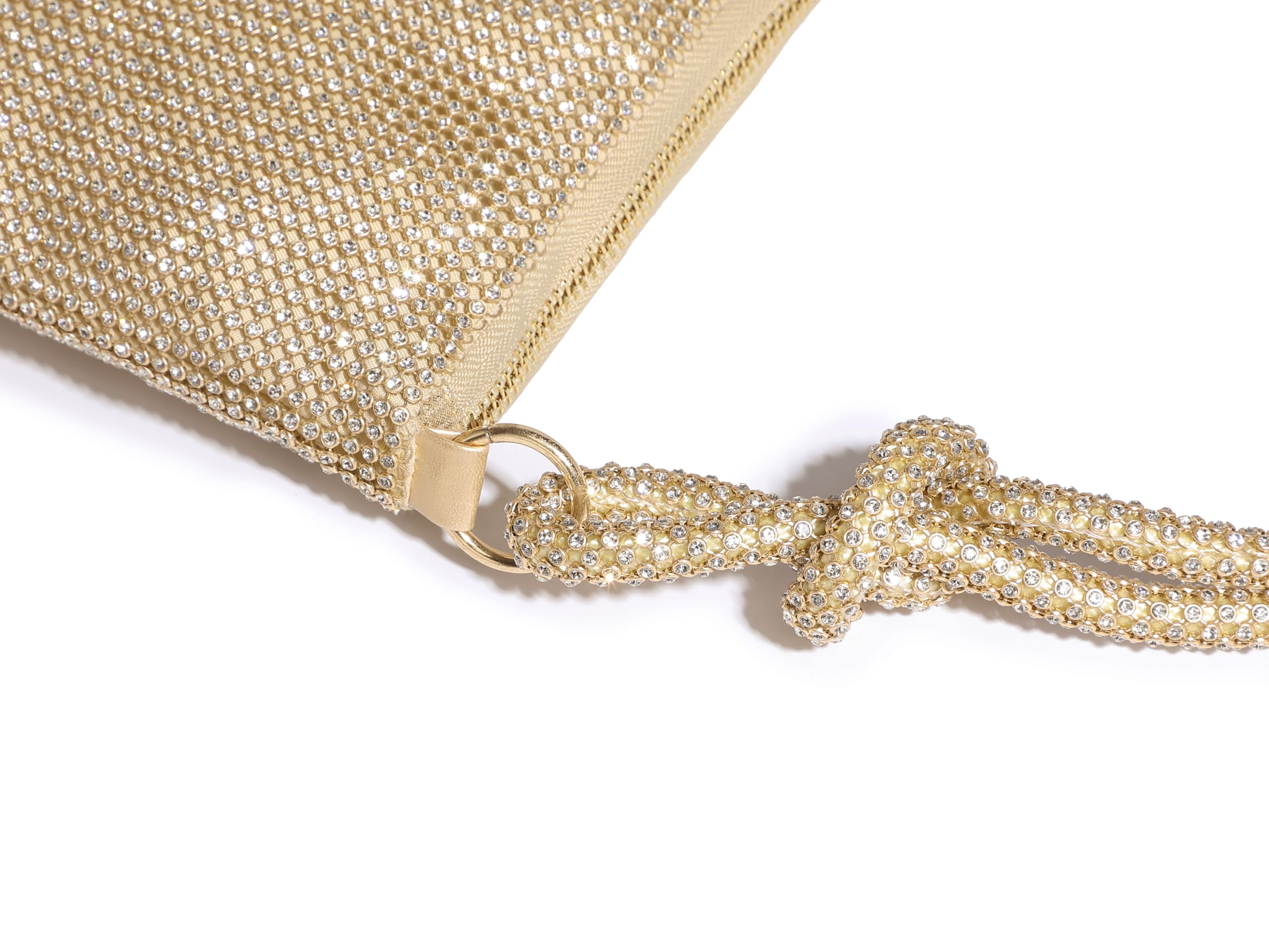 YUWITA Rhinestone Purse for Women Evening Bag Glitter Sparkly Mini Handbags
