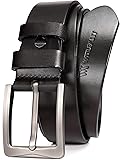 WOLFANT 1.5" Full Grain Leather Belt for
