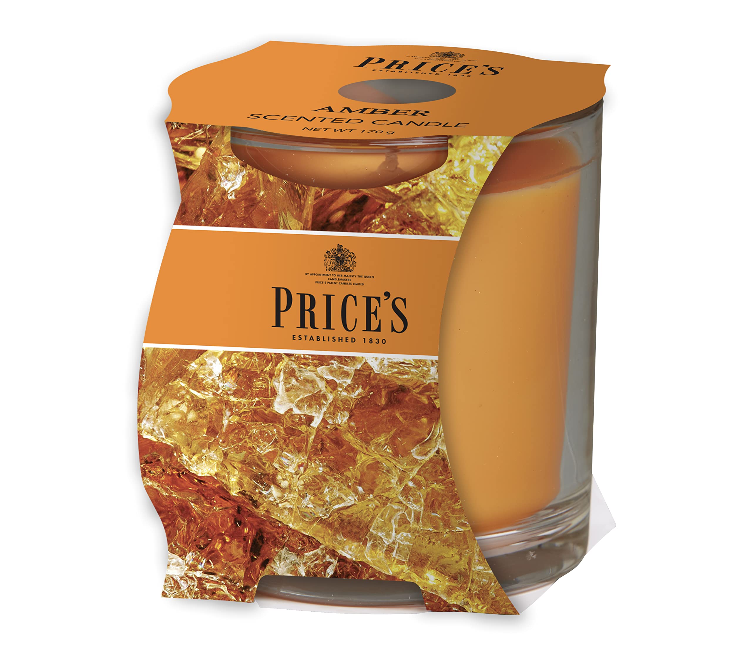 Price's - Amber Jar Candle - Delicate, Sweet, Oriental Fragrance - Long Lasting Scent - Up to 45 Hour Burn Time — image 1