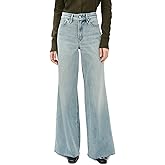 Good American Women's Good Waist Palazzo Jeans