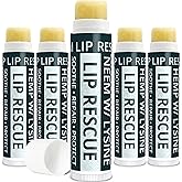 Hemp Lip Balm with L-Lysine & Seed Oil | Intense Lip Conditioner for Softness & Moisture Retention | Natural Botanical Lip Care (5 Tubes)